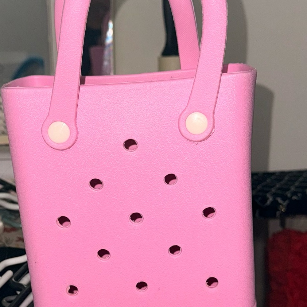 Pink Tote Bag
